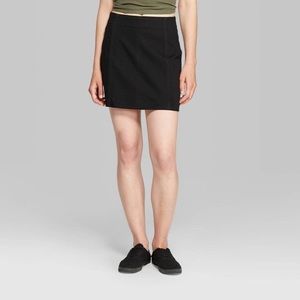 NWT🎉 Women’s Seamed Denim Mini Skirt - Wild Fable